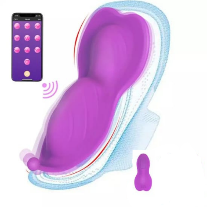 Vibrador Panty Doble Estimulación Interactivo Bluetooth App Discreto